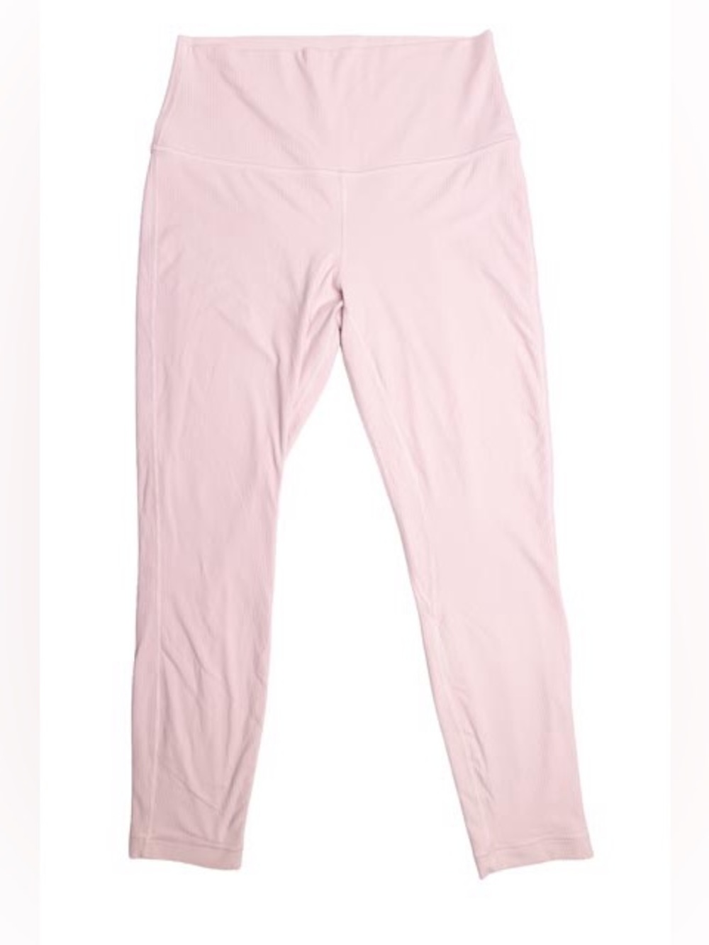 Lululemon Align Ribbed High Rise Leggings Pink Nulu Yoga Pants Size 12- worn 3x